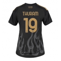 Camiseta Juventus Khephren Thuram #19 Tercera Equipación Replica 2026-27 para mujer mangas cortas